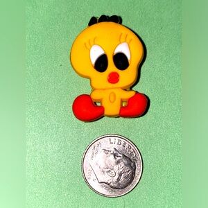 (10 for $15) Tweety Bird Looney Tunes Crocs Shoe Charms